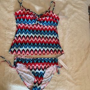 2 piece tank swimsuit
